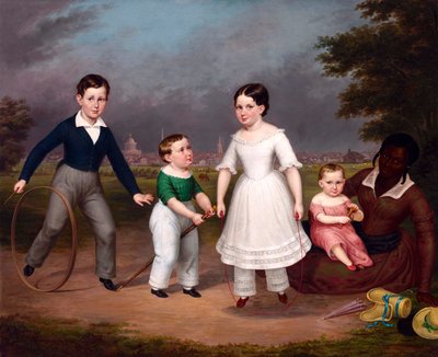 Robert, Calvin, Martha and William Scott and Mila by Unbekannt Unbekannt